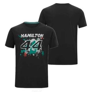 F1 T-Shirts formule un Lewis Hamilton équipe voiture de course été hommes femmes mode surdimensionné col rond t-shirt enfants T-Shirts hauts Jersey