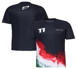 F1 Team 2022 Tshirt Sports Crewneck Leisure Racing Suit Summer Summer Sleeve for Men and Women Personnable6656336