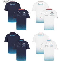 F1 Team 2024 Racing Uniform Summer Summer Souche à séchage rapide T-shirt Polo Formule One Ypyn KBP9