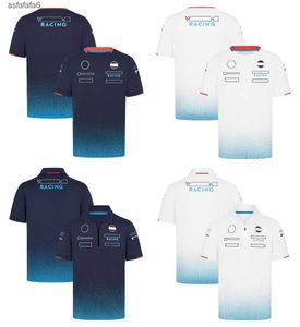 F1 Team 2024 Racing Uniform Summer Summer Souche à séchage rapide Polo Polo Formule One Racing Ypyn