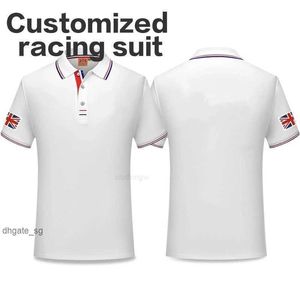 F1 Team Bentley GT3 costume de course Car Club personnalisé affaires décontracté à manches courtes T-shirt Polo Style d'été (Polyester Fibe
