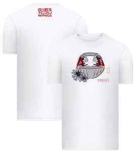 F1 teamkleding 2022 coureur T-shirt met korte mouwen heren sport casual racekleding met ronde hals
