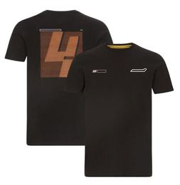 F1 team coureur T-shirt heren korte mouwen ademend sneldrogend top formule 1 racepak plus maat op maat gemaakt T-shirt
