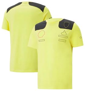 F1 Team Driver T-shirt Heren Fankleding Zomer Plus Size Korte mouw Sneldrogend Racing Suit289I