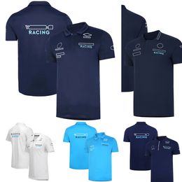 T-shirt de pilotes d'équipe F1 2022-2023 Nouvelle Formule 1 Racing Polo T-shirts Tops Summer Mens Masocrouss de motocross décontracté