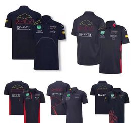 Camicia estiva a maniche corte da uomo in jersey F1 Team Polo personalizzazione dello stesso stile