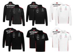 nieuw F1 racejersey zomerteampoloshirt gepersonaliseerd met dezelfde stijl