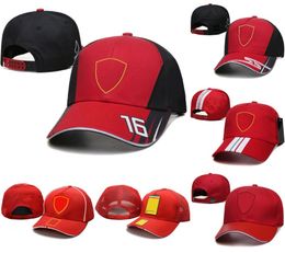 F1 Team Racing Cap 2023 Formule 1 Driver Baseball Caps Motorsport Motorsport Fashion Brand Men's Curved Brim Sun Hat