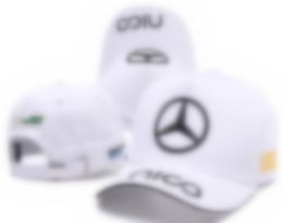 F1 Team Racing Cap 2024 Formule 1 Driver Benz Baseball Caps Motorsport Motorsport Motor Mand Men's Curved Brim Sun Hat A21