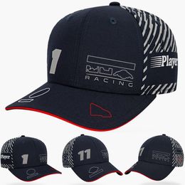 F1 Team Racing Caps 2024 Nieuwe Formule 1 Driver Gebogen Cap Mode Geborduurde Baseball Cap Heren Auto Fans Speciale Editie Vizier Cap