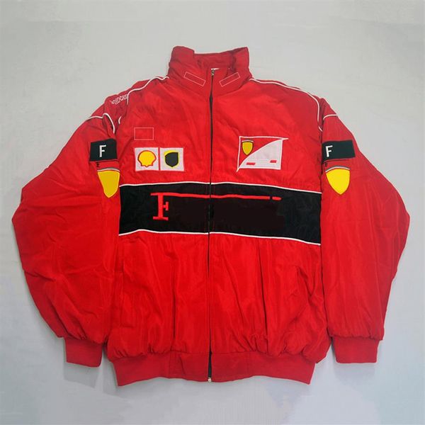 Chaqueta de carreras del equipo F1 Ropa para fanáticos de la Fórmula 1 Ropa para fanáticos de los deportes extremos2815