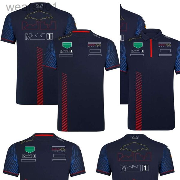 F1 Team Racing T-shirt Formule 1 Polo Polo T-shirts Motorsport Nouvelle saison Ventils de vêtements Tops Mensy Jersey Plus Size Aiin