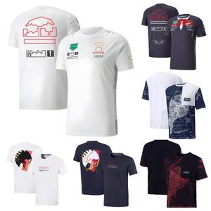 F1 Team Logo Racing T-shirt Formule 1 Coureur Fans T-shirts Extreme sporten omstander Korte mouwen Heren Ademend motorcrossshirt