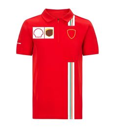 F1 Team Series Korte mouw Polo Shirt Rapel T-shirt Racing Suit Fan Edition Team Uniform Aangepaste Quick Drying Polo Suit204Q
