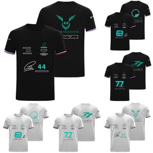 T-shirt d'équipe F1 2024 Formule 1 Fans de course T-shirt pour hommes Summer Men d'été Fashion T-shirts surdimensionnés T-shirts Sports Jersey