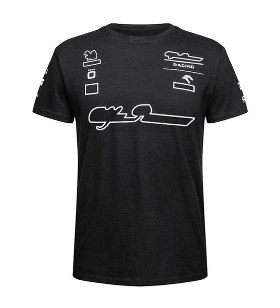 T-shirt de l'équipe F1, nouvelle combinaison de course, col rond, veste à manches courtes, pull, uniformes de formule 1 personnalisés avec le même paragraphe