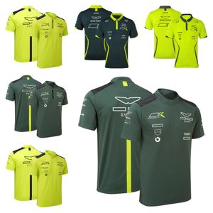 Les T-shirts de l'équipe F1 se vendent bien pour les coureurs, les combinaisons de course T grande taille, les POLO à manches courtes, les chemises de supporter personnalisées grande taille à séchage rapide pour hommes et femmes.