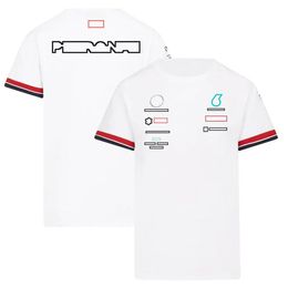 F1 Team Uniform T-shirt de sport à col rond pour hommes Casual Custom Suit Racing à séchage rapide295Z