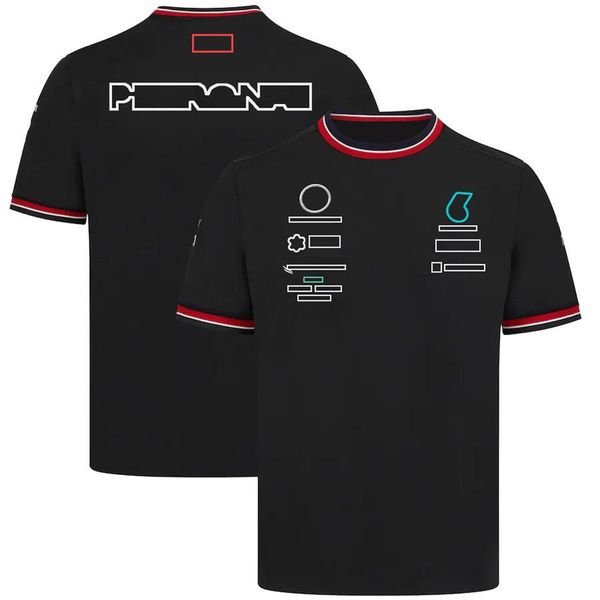 Uniformes de l'équipe f1 pour hommes, uniformes de course pour pilotes, hauts décontractés respirants à séchage rapide, nouveaux t-shirts personnalisés