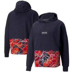 F1-teamuniformen Nieuwe coureurssweater met dezelfde op maat gemaakte hoodie voor heren uit de raceserie