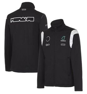 F1 Team Zipper Sweater Nieuwe stand Kraagtrui jas Autumn en Winter Full Zipper Racing Suit 2770224