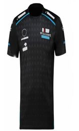 F1 Williams Team Williams 2020 Polyester Quickdrying ShortSleeved Tshirt Suit avec le même Custom2290063