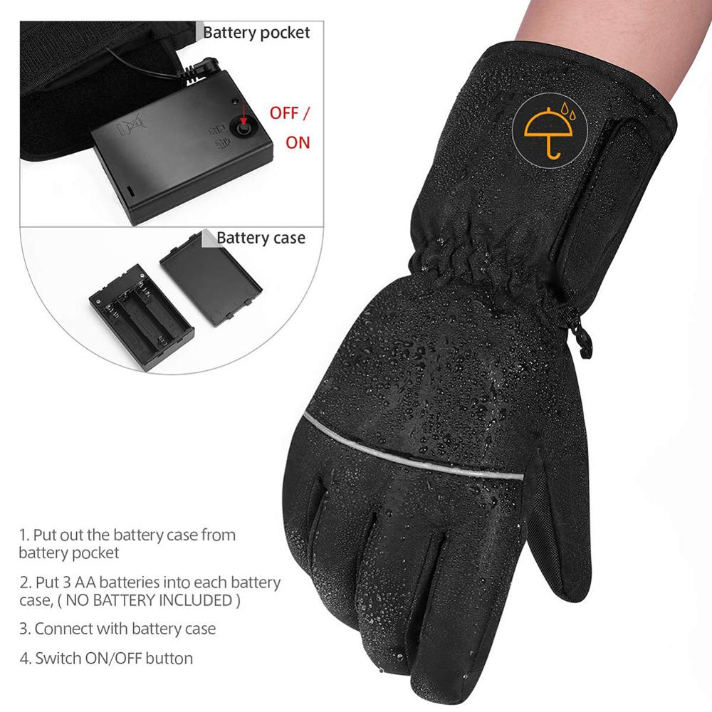 2020 Waterproof Heated Powered For Gloves & Mittens Hats ...
