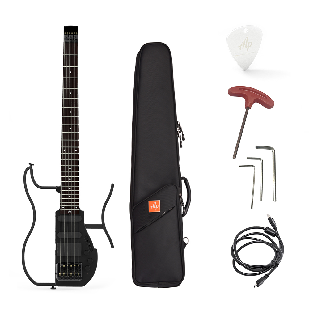 ALP Electrics Guitar AD 80 Professional Foldable Headless Travel