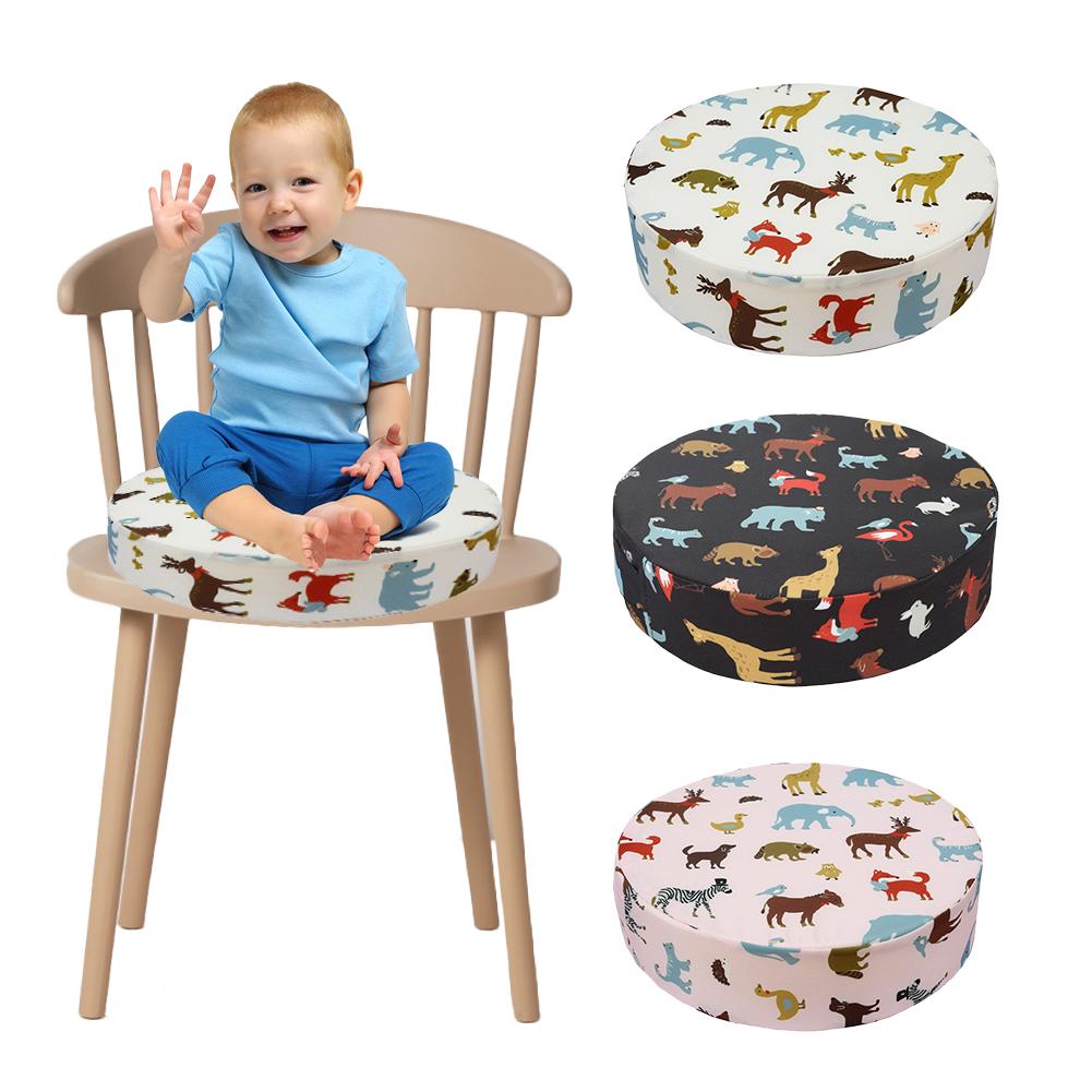 Childrens Heightening Cushion Wisdom Tree Pattern Child Seat Increased