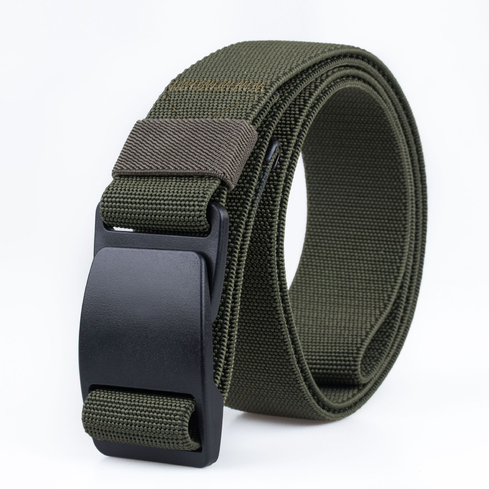 Tactical Mens Elastic Belt Belts Belts & Accessories Black Plastic