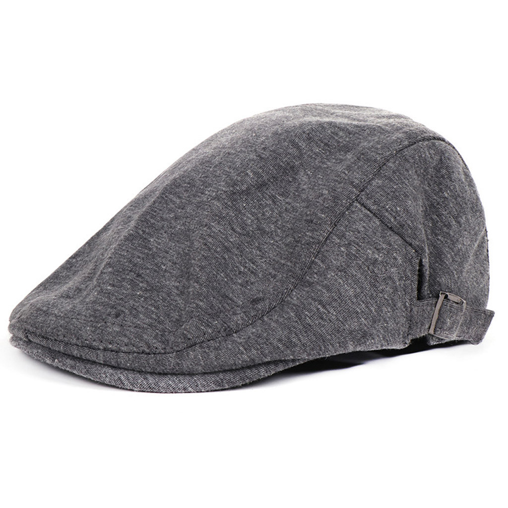 2020 Fashion Casual Womens Mens Unisex Beret Hat Solid ...