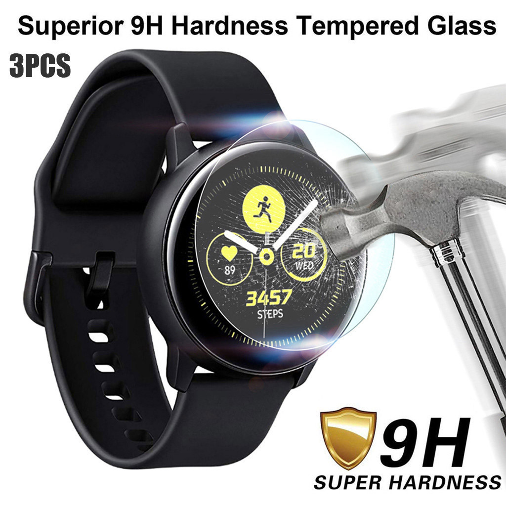 2020 Film Screen Protector For Samsung Galaxy Watch Active 2 Other Accessories Game Accessories 44mm Round Clear Tempered Glass For Samsung From Gowdesigner 6 61 Dhgate Com
