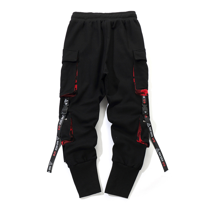 cargo pants with straps
