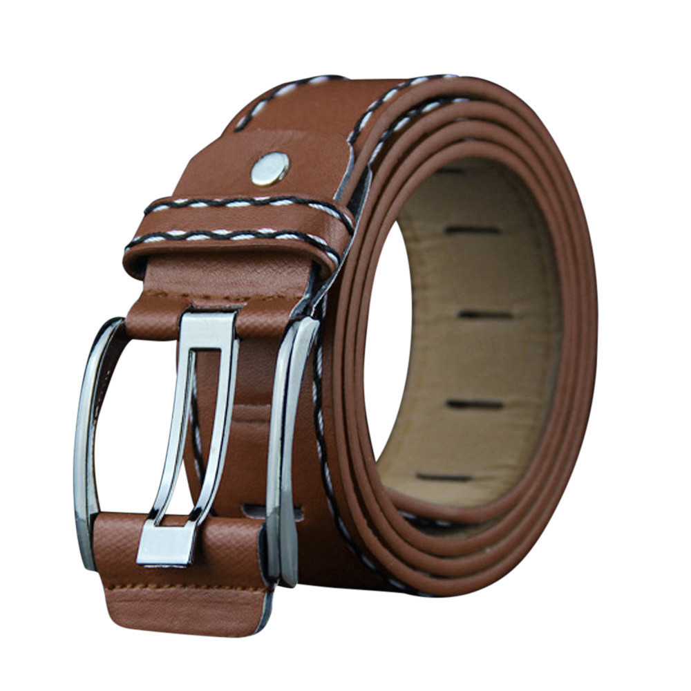 Luxury Designer Belts For Jeans Mens Leather Smooth Girdle Buckle ...