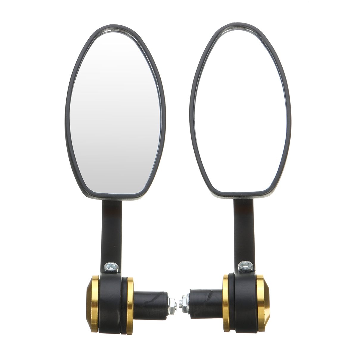 Universal 7/8 Motorcycle Aluminum Rear View Side Mirrors Bike Mirror