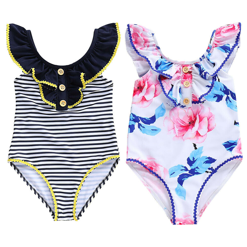 childrens black swimming costume