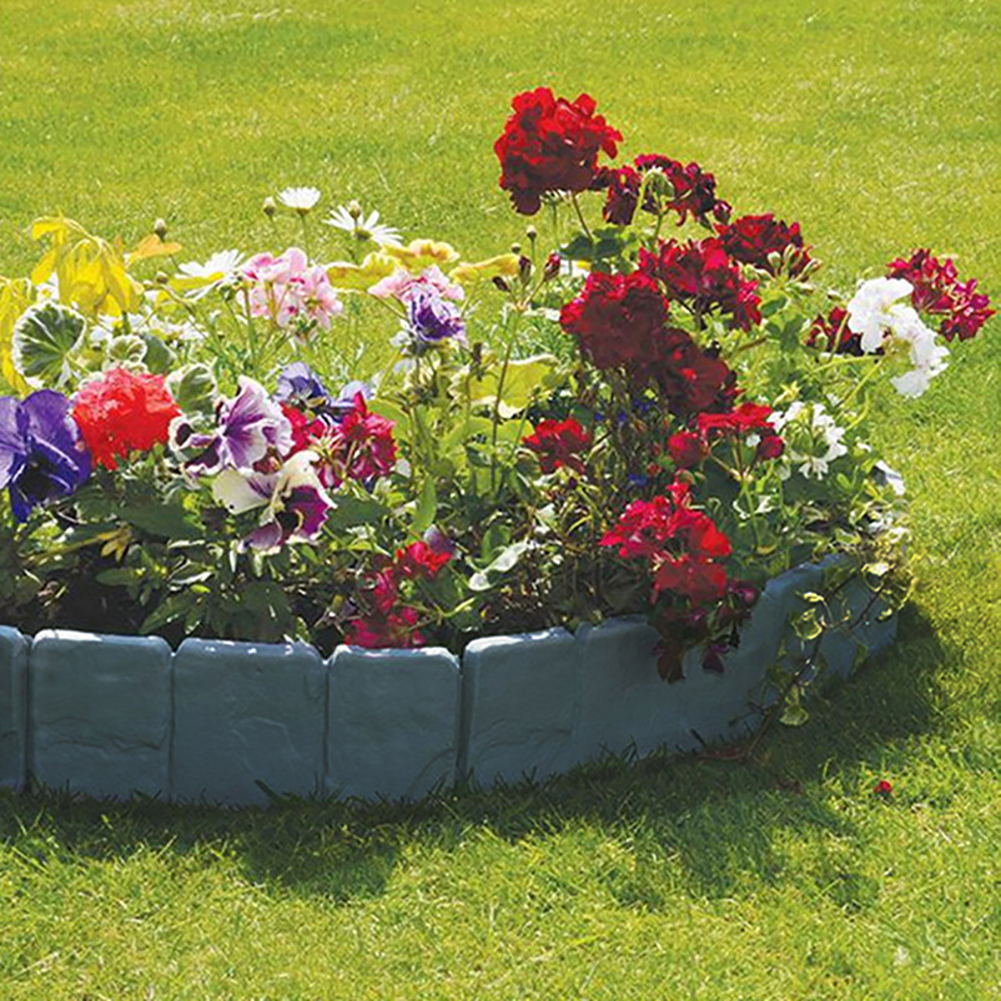 2020 Plastic Grass Edging Plant Flower Bed Border Fence ... 2020 Plastic Grass Edging Plant Flower Bed Border Fence ...