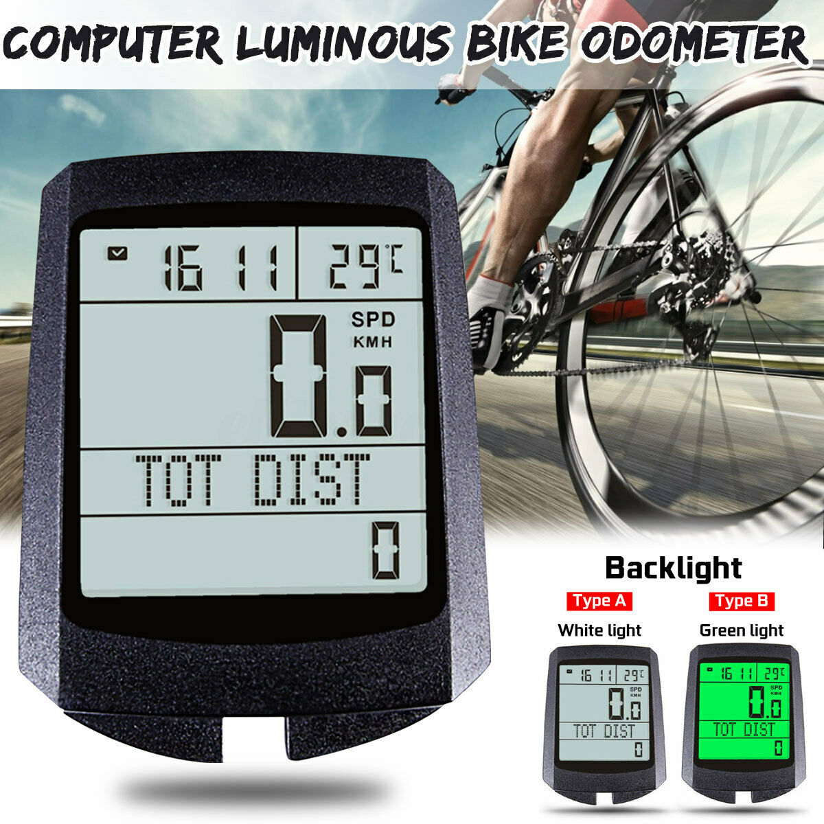 speedometer bicycle wireless