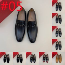F11 / 10Model Business Business Shoes en cuir formel Mentide Mens de créateurs décontractés Classian Italien Oxford Elegant Men Office