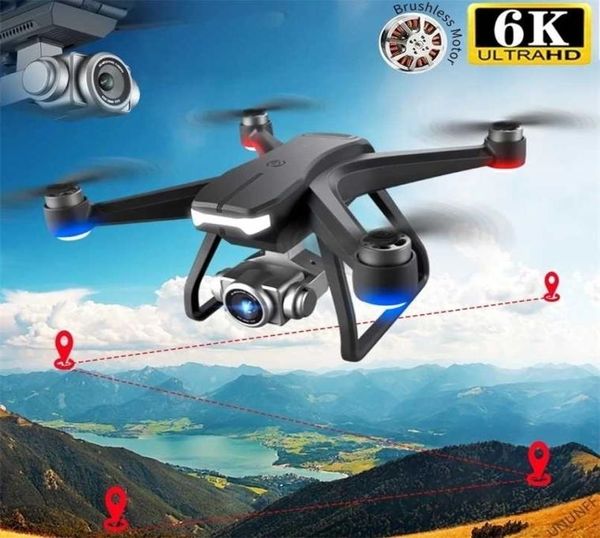 F11 Pro GPS Drone 4K 6K Dual HD Camera Professional Aerial Pographie Poother Motor Quadcopter RC Distance 1200m FPV 2110289767103