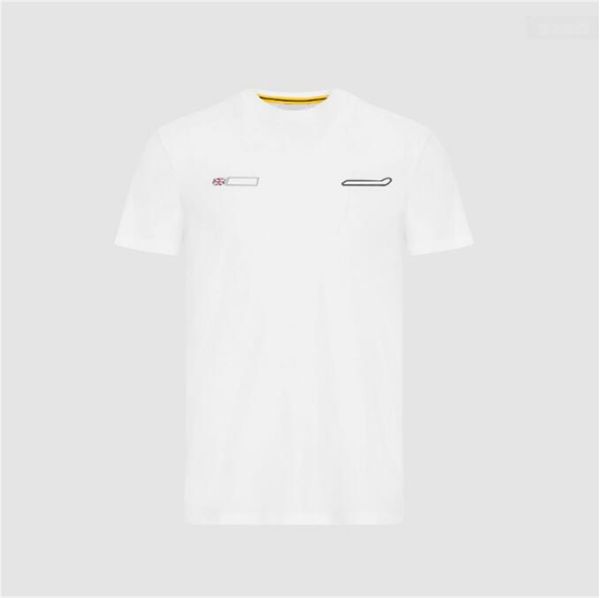 T-shirt à col lointain de l'équipe de formule 1, combinaison de course F1 à manches courtes, vêtements de travail personnalisés du même Style, f12021