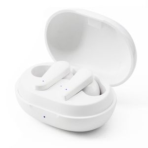 Auriculares inalámbricos F13 con micrófono, auriculares intrauditivos de baja latencia para juegos, auriculares táctiles de tiempo de reproducción de 5 horas para iPhone y Android