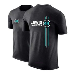 F13x Heren T-shirts 2023/2024 Nieuwe F1 Formule 1 Racing Team Bestuurder Lewis Hamilton Digital 44 Comfortabel Effen Kleur Korte mouw Hip Hop Print Tops