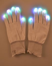 F17 gants LED clignotants pour KTV Party doigt clignotant lueur clignotante lumière du bout des doigts gants LED gants magiques 5033232