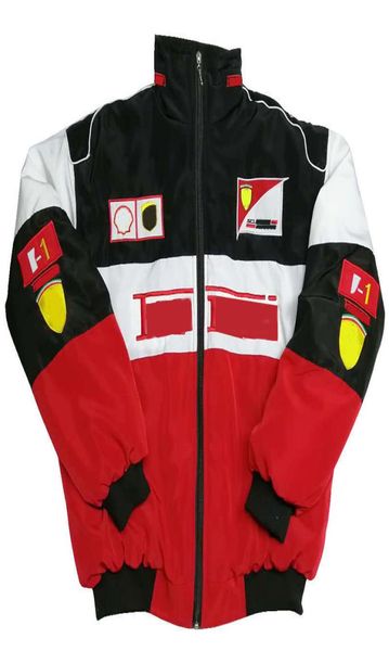 F1CM traje de actividad para fanáticos del automóvil traje de carreras chaqueta cálida motocicleta motocicleta profesional equitación competitiva traje de rally a prueba de viento jack6347495