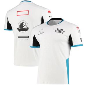 Camiseta F1T, ecuación de primera clase, servicio de carreras de manga corta, coche de equipo para hombres, camiseta personalizada en general con párrafo