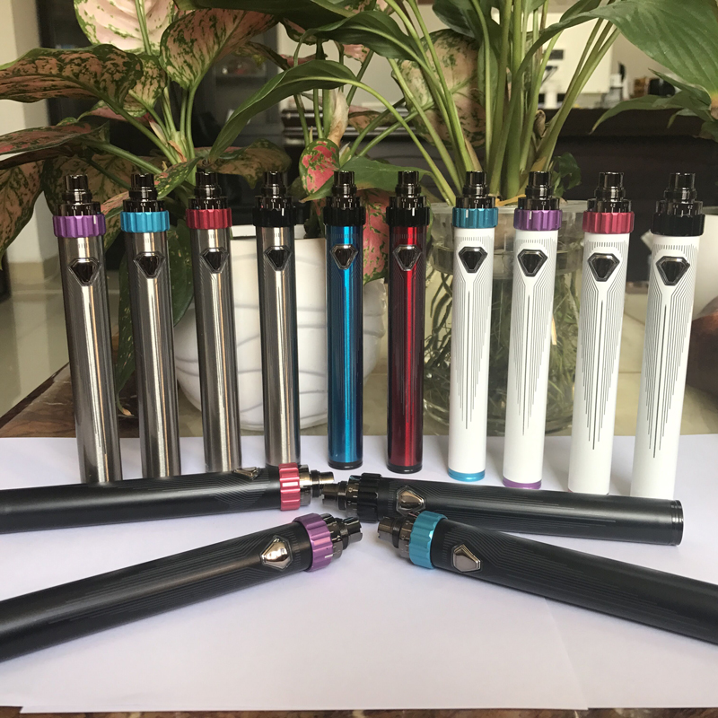 

Vision Spinner 3S Varaiable Voltage Battery Battery 1600mAh Eletronic Cigarette Battery 3.6-4.8V Top Twist Diamand button