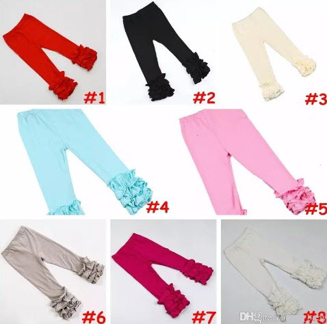 wholesale icing ruffle pants