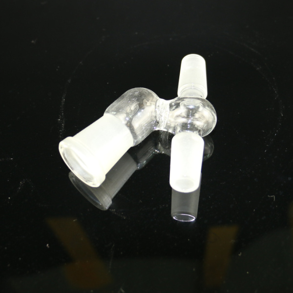 

Angled Female Adapter three size for your selection for female joint glass water pipe free shipping