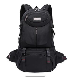Wholesale- 2017 New Brand Waterproof Durable Men Travel Backpack 17 Laptop Shoulder Bag Women School Backpacks 50L Large Capacity Black
